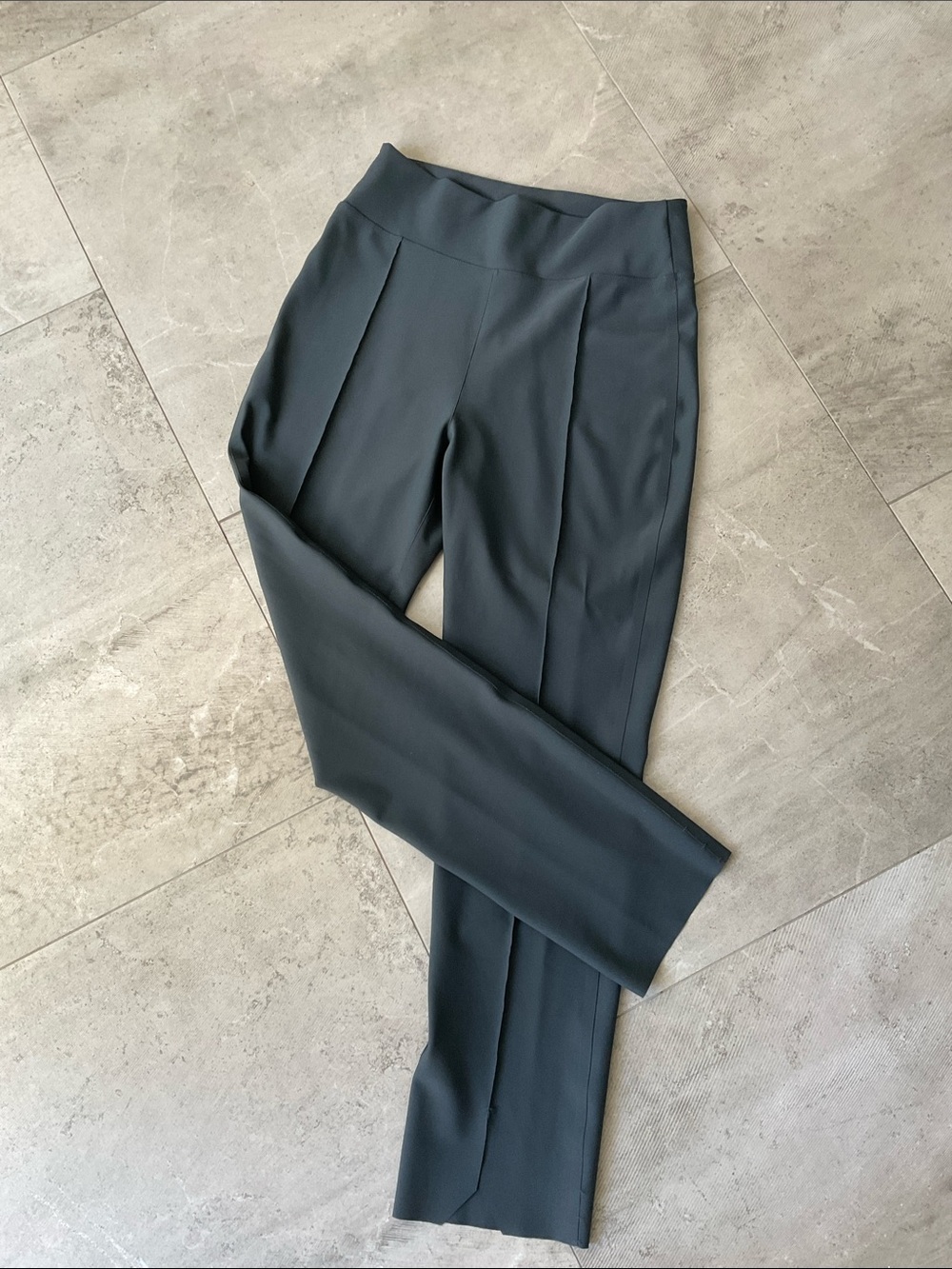 Epoque Evolution Gray Side Slit Pants